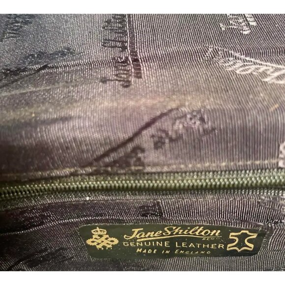 Vintage 1980s Jane Shilton Red Snakeskin Horse-bit Clasp Shoulder Bag/Clutch - Picture 8 of 8